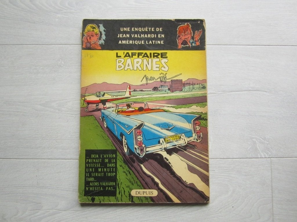 Jean Valhardi - L'affaire Barnes - E.O., Livres, Enlèvement ou Envoi, Une BD, Utilisé, Jijé.