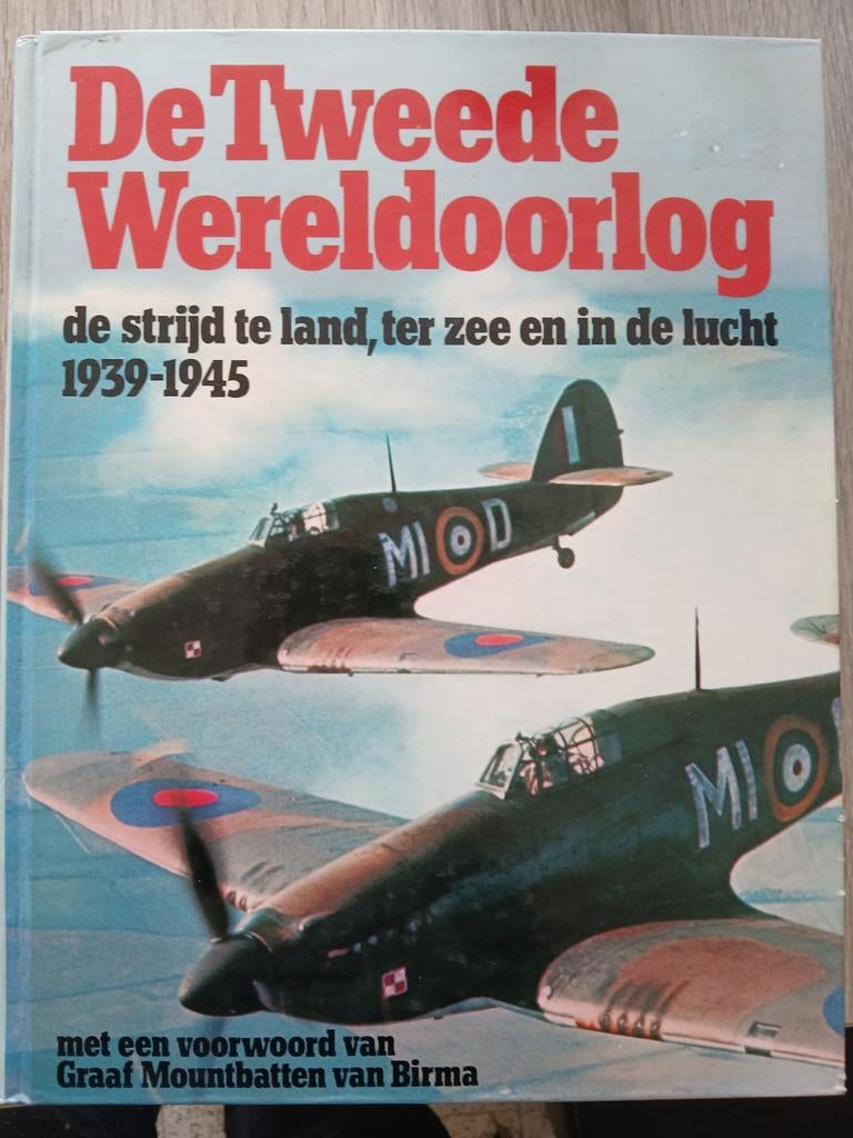De Tweede Wereldoorlog de strijd tegen land ter zee en lucht, Ophalen of Verzenden, Tweede Wereldoorlog