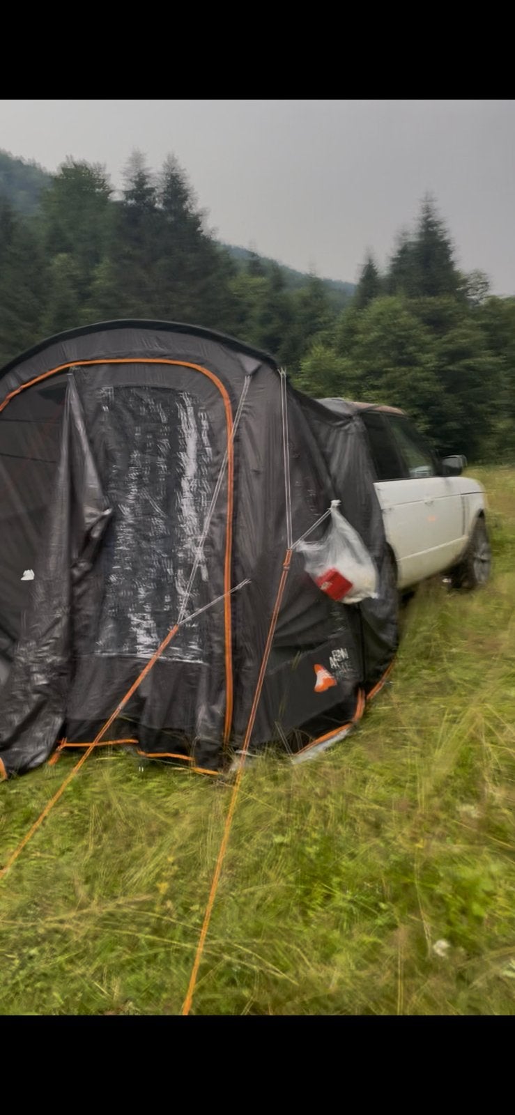 Tailgate tent Vango grijs, Caravans en Kamperen, Tenten, Zo goed als nieuw, Ophalen