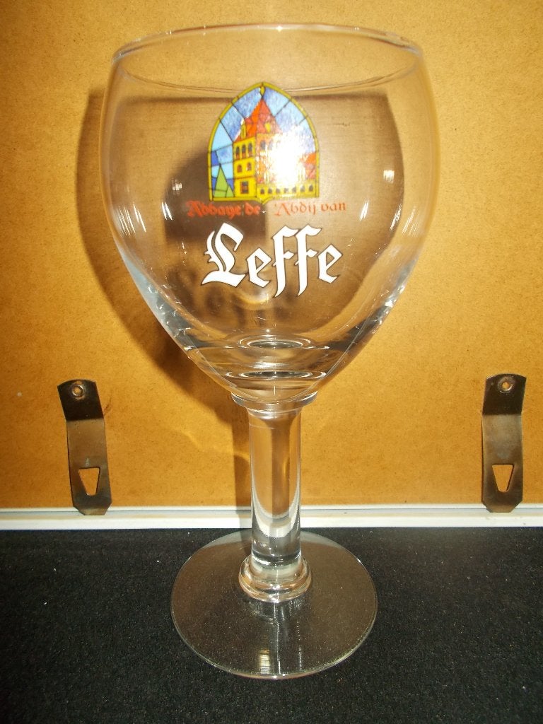 LEFFE - Abdijbierglas 25cl - INTERBREW, Verzamelen, Biermerken, Ophalen, Zo goed als nieuw, Glas of Glazen, Leffe