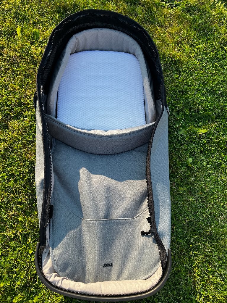 Joolz Day+ 3-in-1 Modern Blue | Nieuw onderstel (2024), Kinderen en Baby's, Ophalen, Zo goed als nieuw, Overige merken, Regenhoes