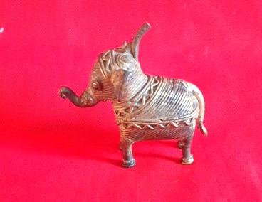 elephant en bronze, Antiquités & Art, Enlèvement ou Envoi