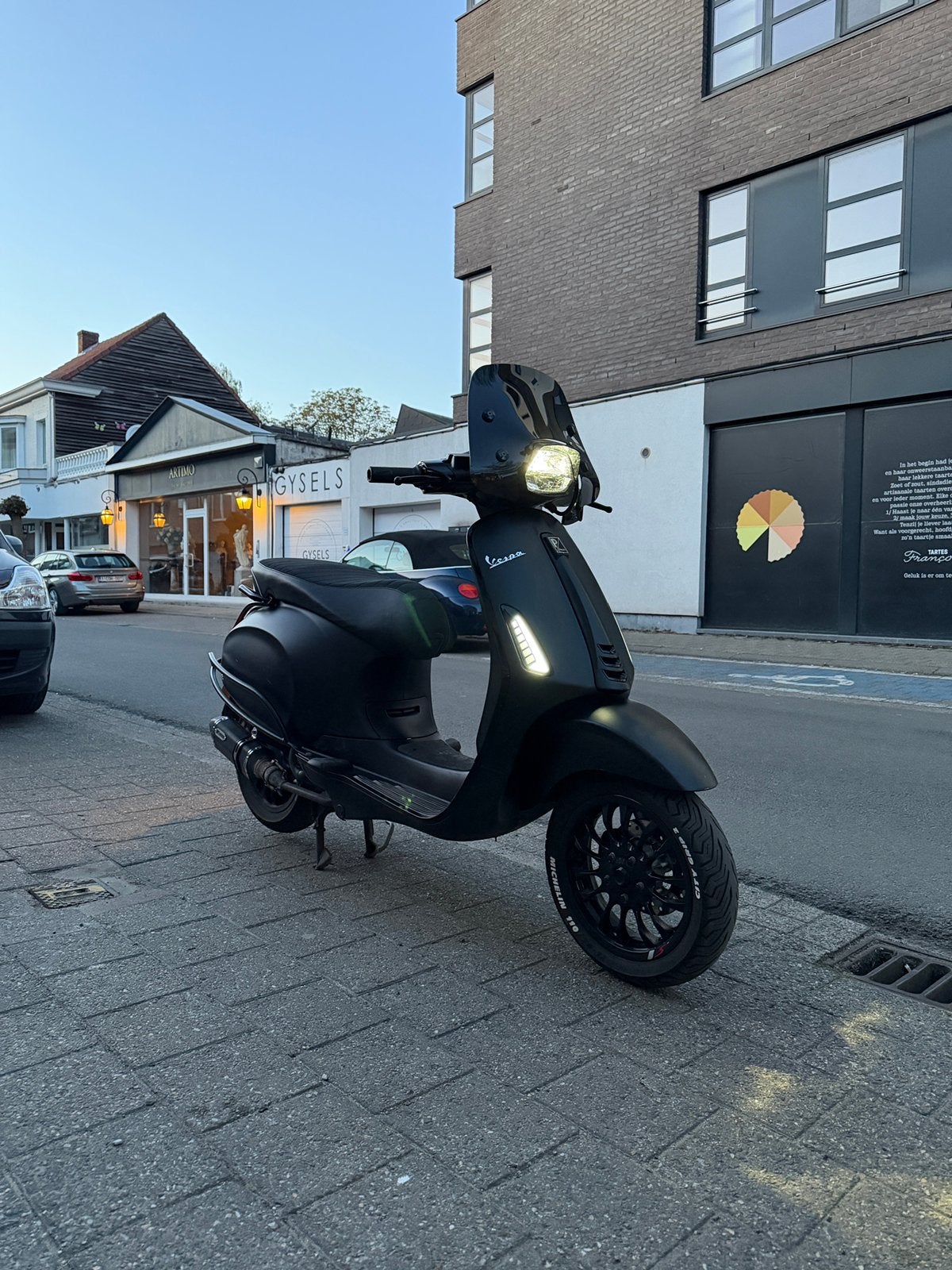 Vespa Sprint 80cc, Ophalen, Vespa S, 80 cc, Benzine