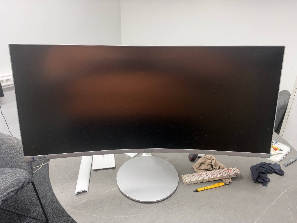Samsung 34 inch monitor LC34J791WTRXEN, Informatique & Logiciels, 3 à 5 ms, Enlèvement ou Envoi, VA, Comme neuf