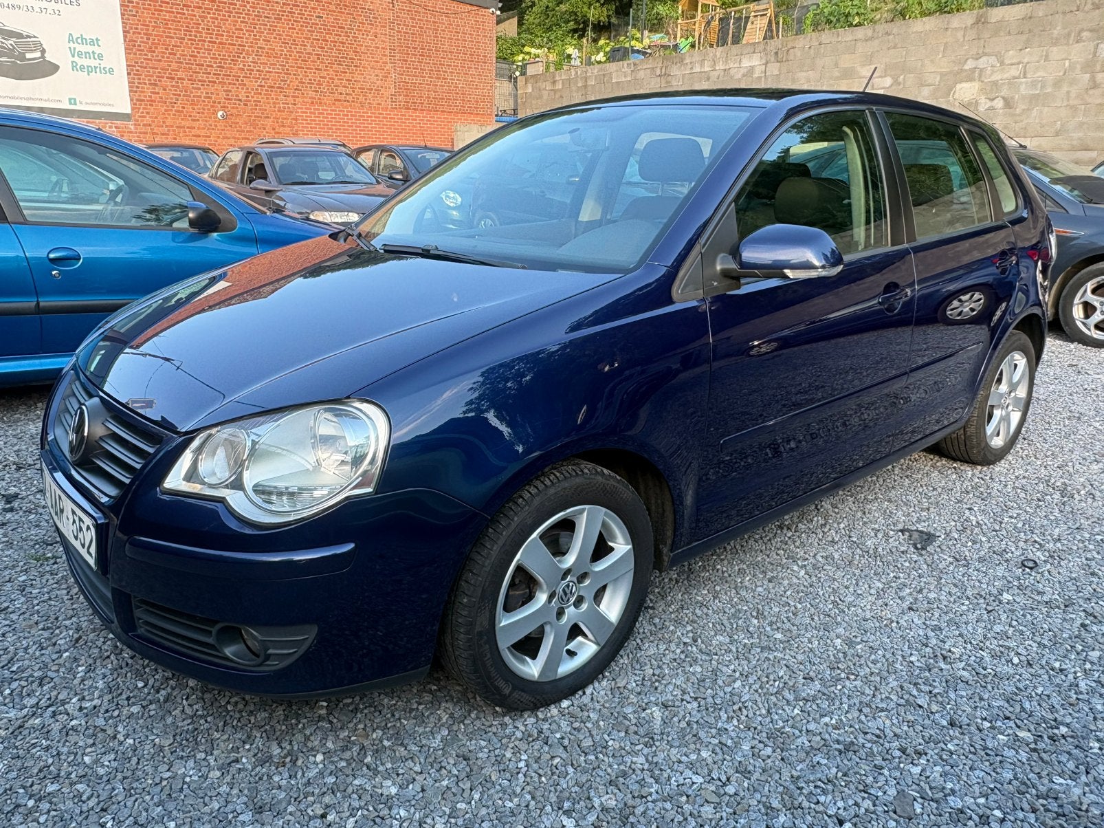 Vw polo 1.4 tdi !! Prete a immatriculer !!, Auto's, Stof, Blauw, Bedrijf, 5 deurs