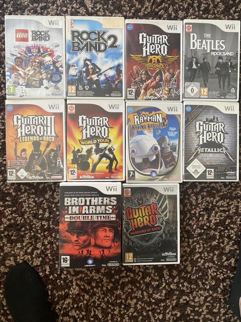 Verschillende Wii titels, Consoles de jeu & Jeux vidéo, Musique, Enlèvement, Utilisé, À partir de 3 ans