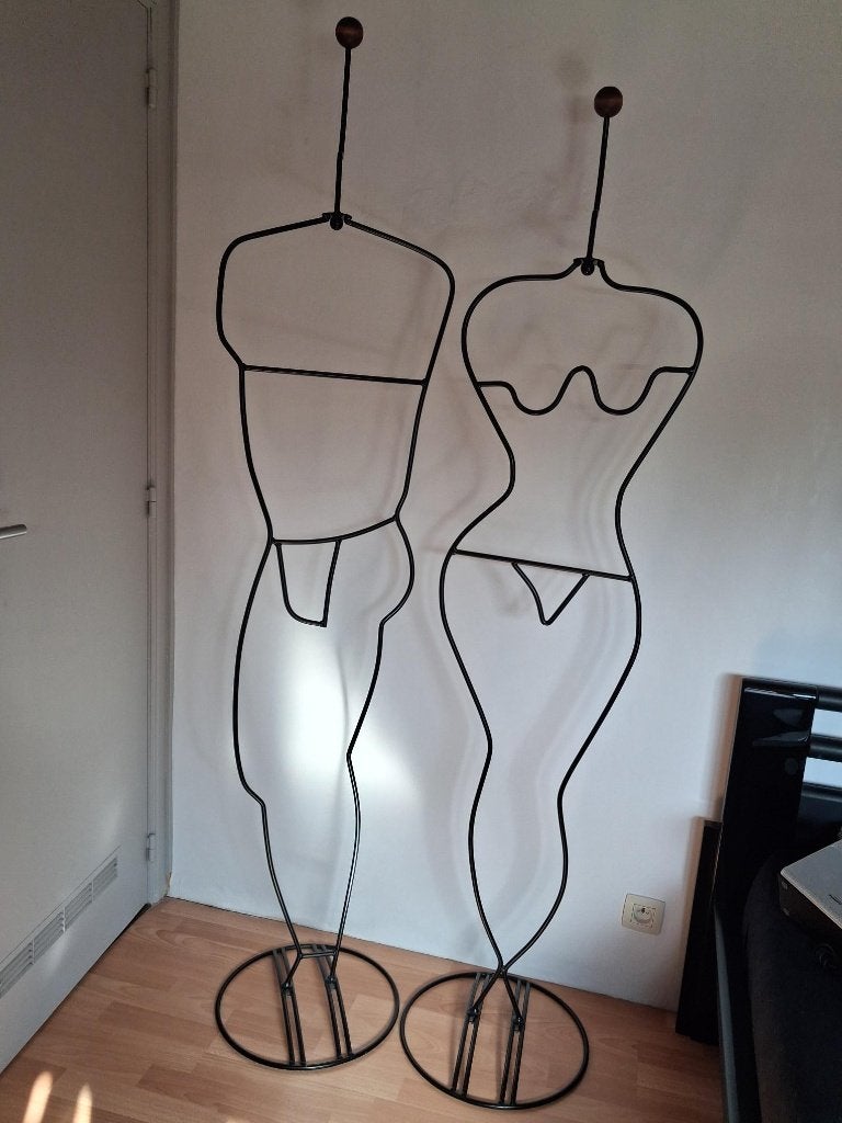 Staande kapstokken, Utilisé, Métal, Portemanteau sur pied, 150 à 200 cm
