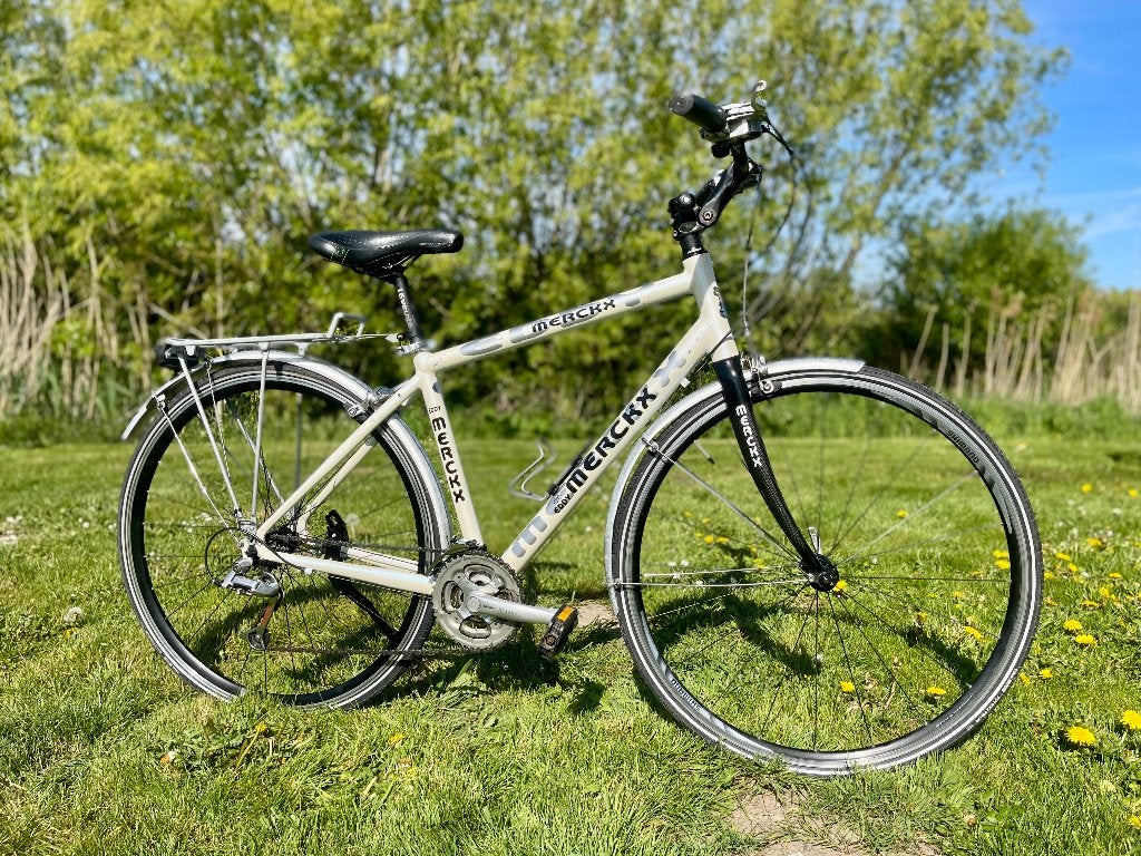 Eddy Merckx herenfiets – lichte en stijlvolle tourfiets, Gebruikt, Velgrem, Versnellingen, 49 tot 53 cm