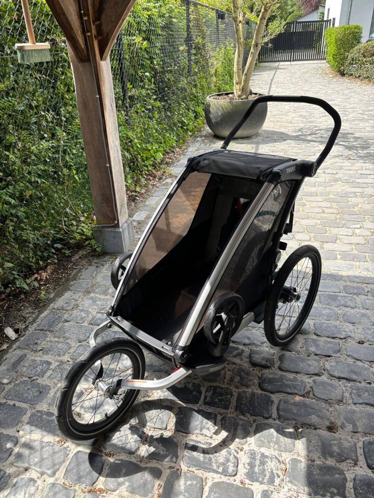 Thule Chariot Lite 1 (Fiets- en loopkar) nieuw, Enlèvement, Comme neuf, Remorque pour enfant