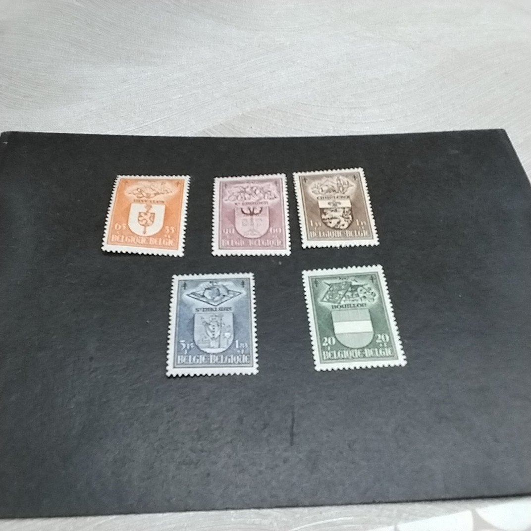 BELGIE  756/760 postfris met cote 32,00 €, Ophalen of Verzenden, Postfris