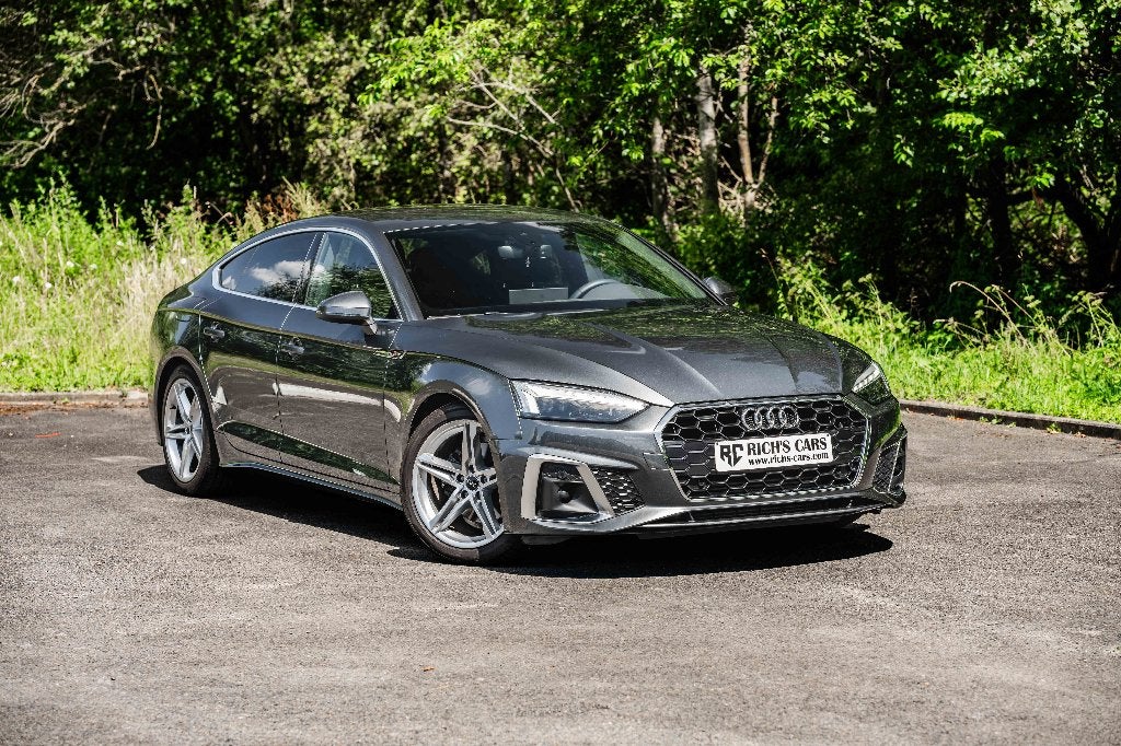 Audi A5 Sportback 35 TFSI Business Edition S-line, Autos, Argent ou Gris, Achat, Entreprise, Alcantara