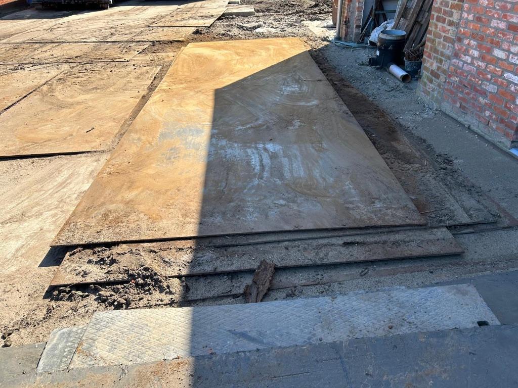 stalen platen, Doe-het-zelf en Bouw, Ophalen