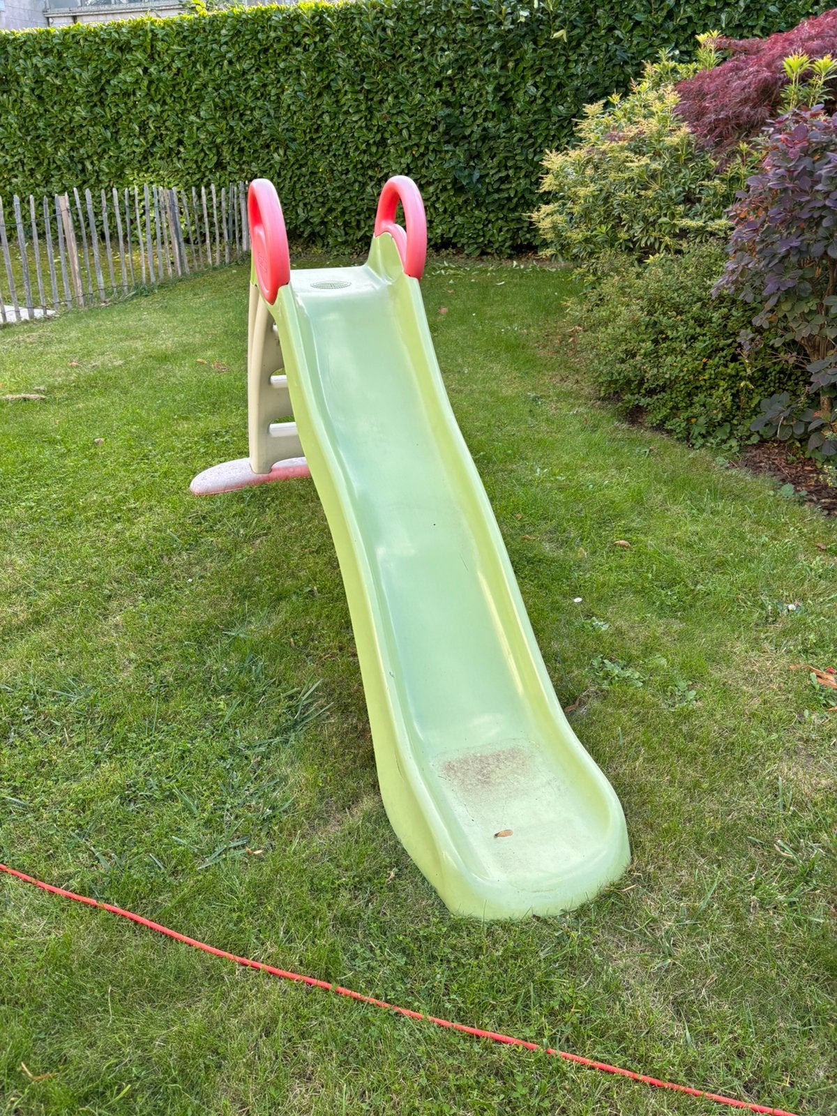 Toboggan de jardin, Enlèvement, Utilisé, Toboggan