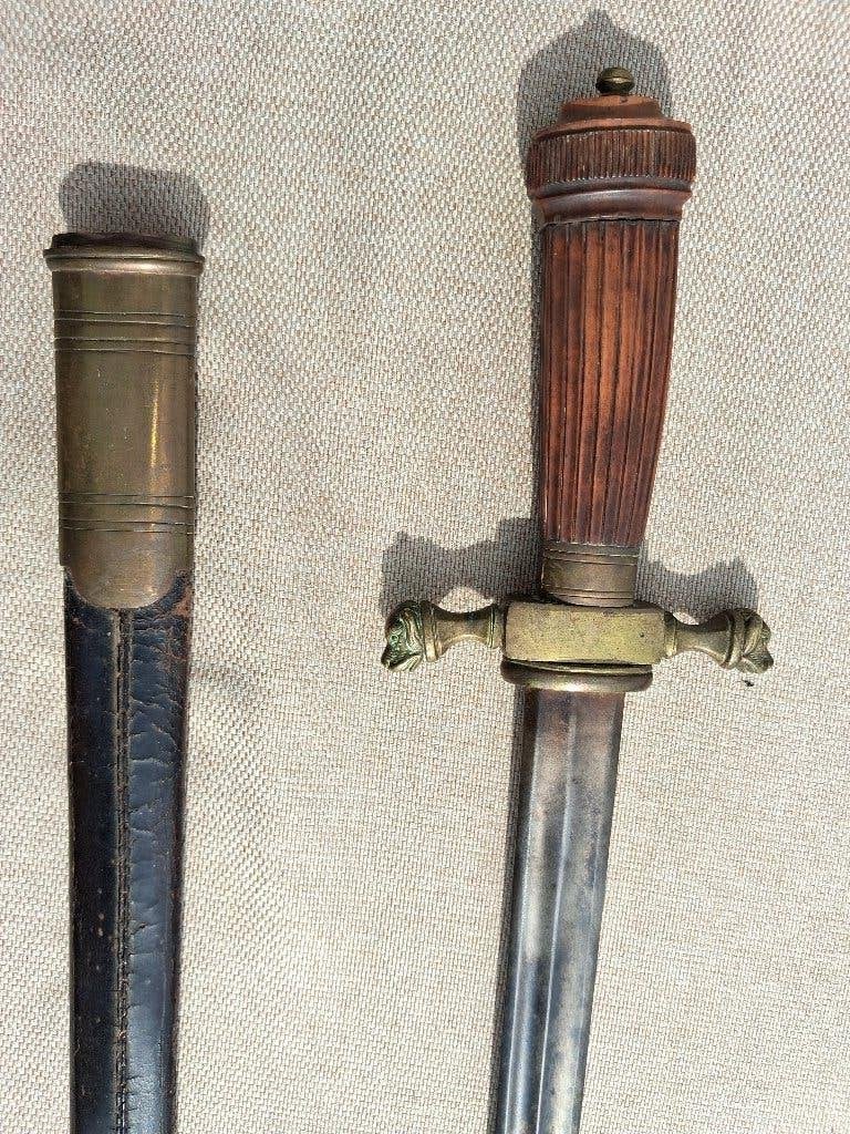 Grote luxueuze dolk ca 1850, Verzamelen, Ophalen of Verzenden, Landmacht, Mes of Dolk