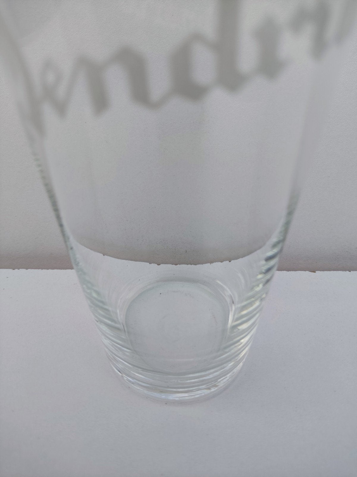 Verre à bière Old Dendria, Enlèvement