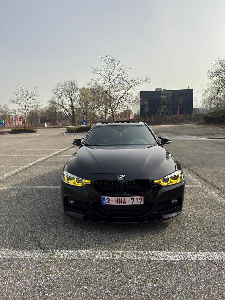 BMW F30, Auto's, Automaat, Achterwielaandrijving, 1995 cc, Zwart