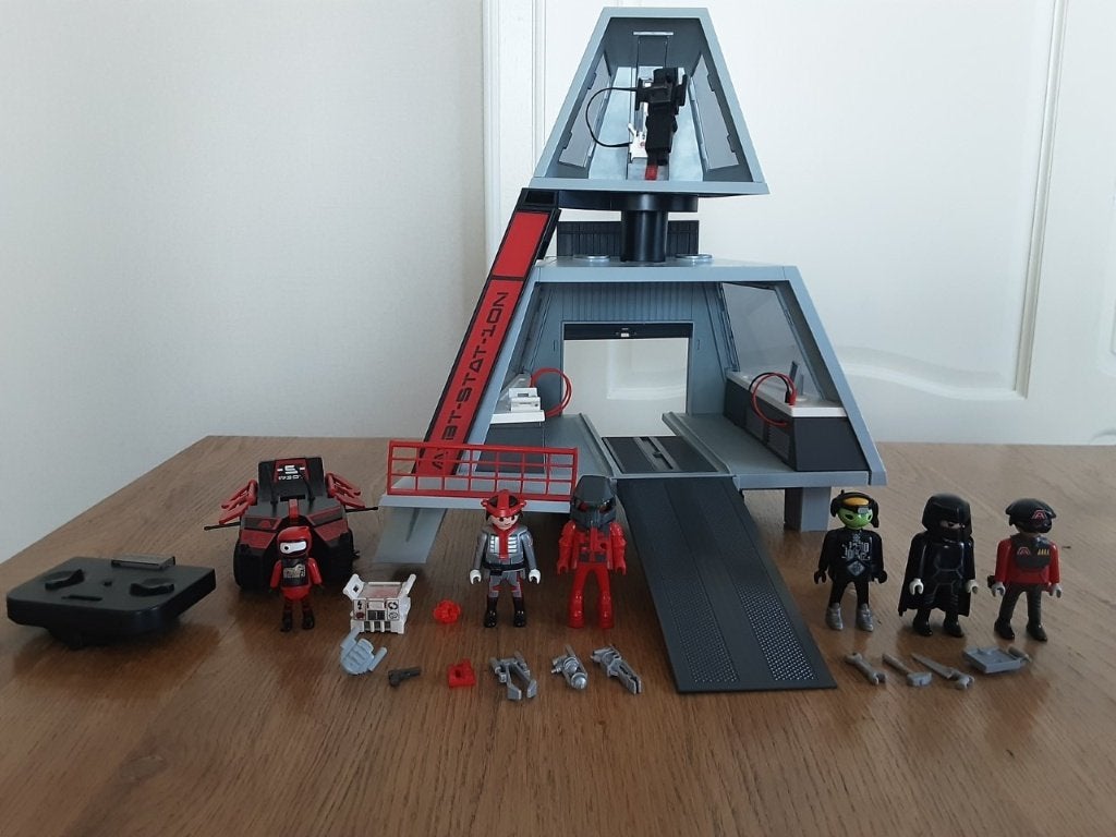 Station tour PlayMobil Darkstar, Enlèvement ou Envoi, Comme neuf, Kit complet, Autres types