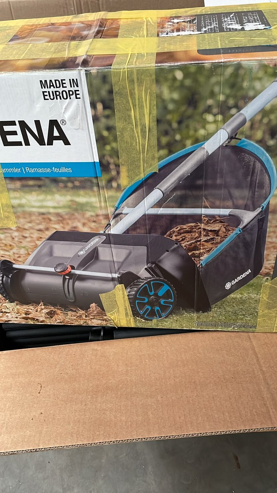blad/gazonverzamelaar., Ophalen, Zo goed als nieuw