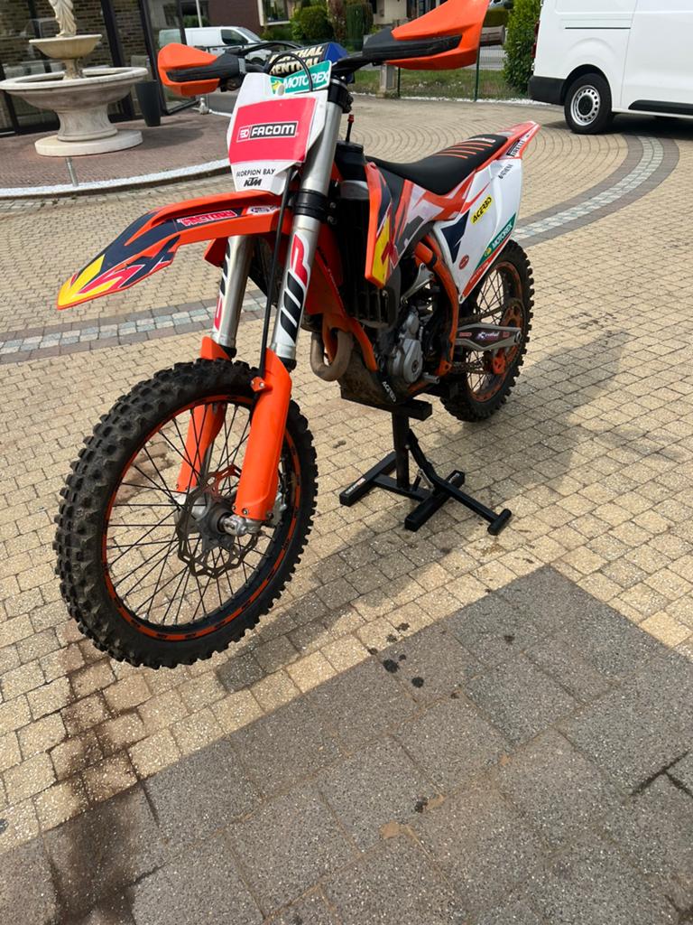 Ktm 350 sxf, Fietsen en Brommers, Ophalen, Zo goed als nieuw