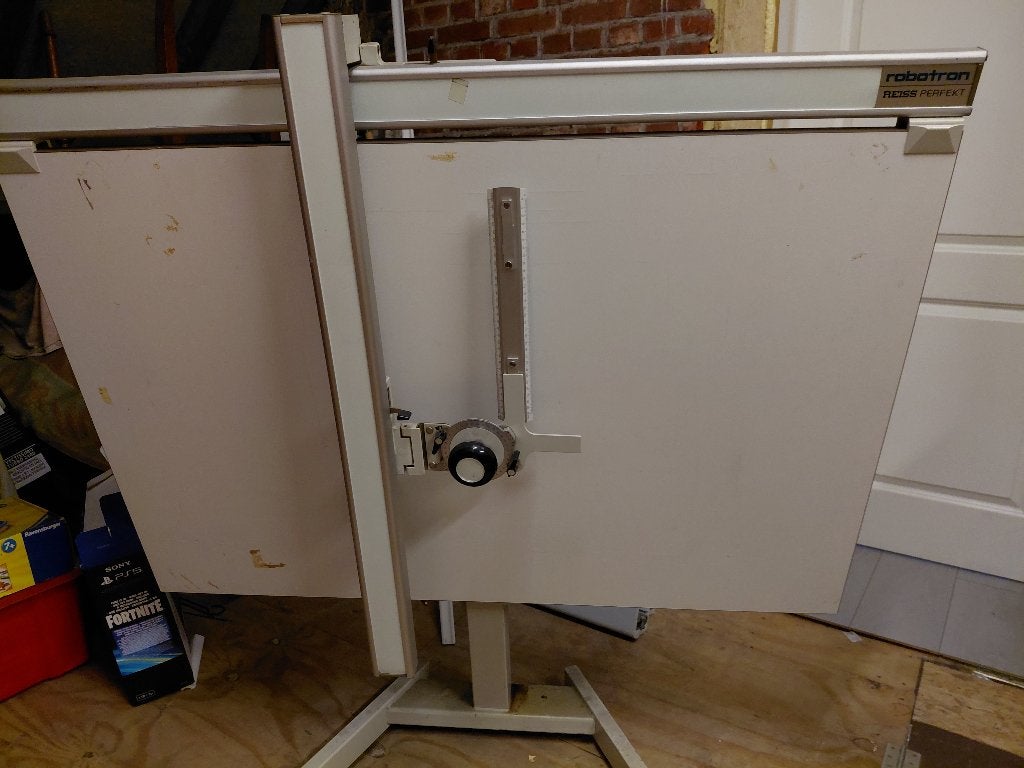 Tekentafel, Bricolage & Construction, Tables à dessin, Enlèvement, Utilisé, Moins de 130 cm