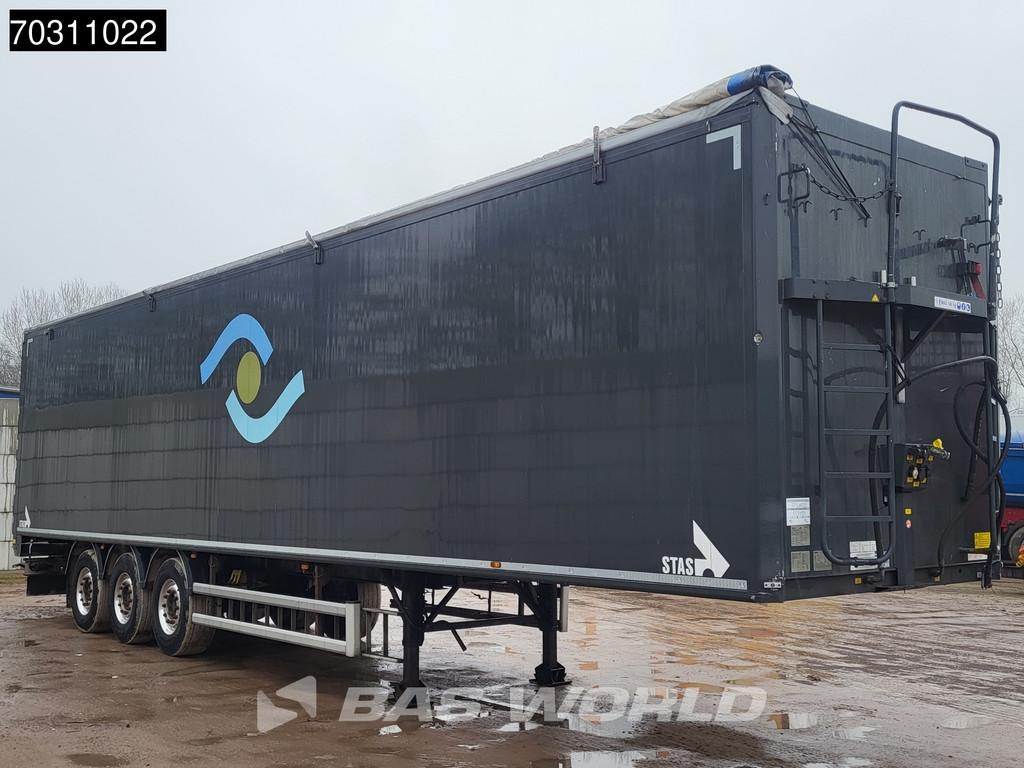 STAS 99CANN 3 assen 92m3 10mm Lifting Axle, Lichtmetalen velgen, Stof, Overige brandstoffen, Bedrijf