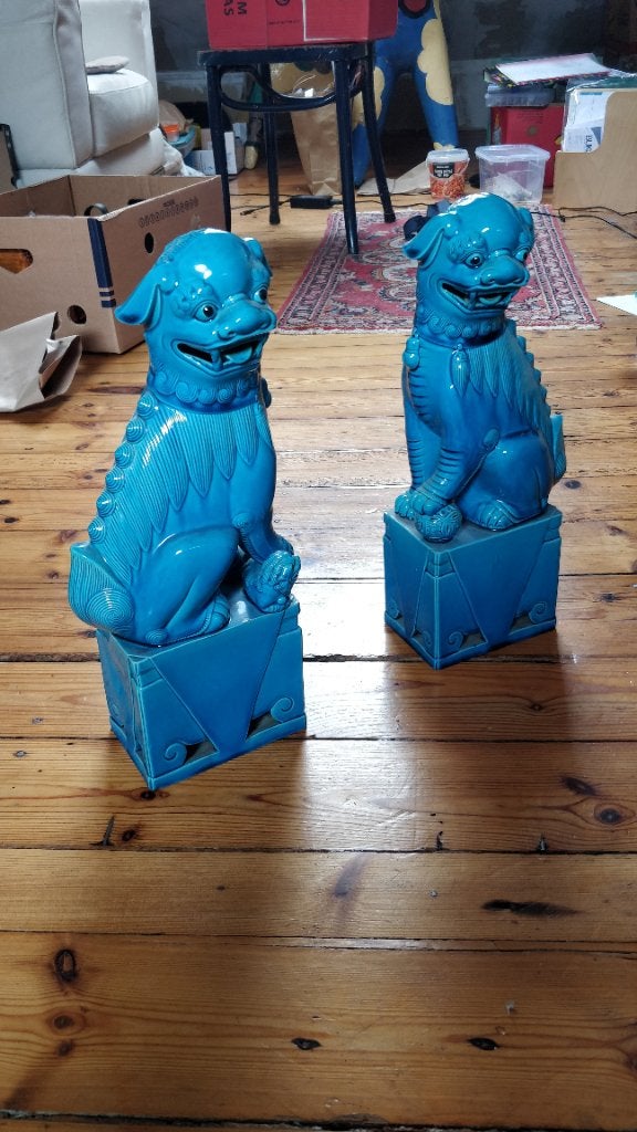 Decoratiehonden in Chinese stijl, Antiek en Kunst, Ophalen of Verzenden