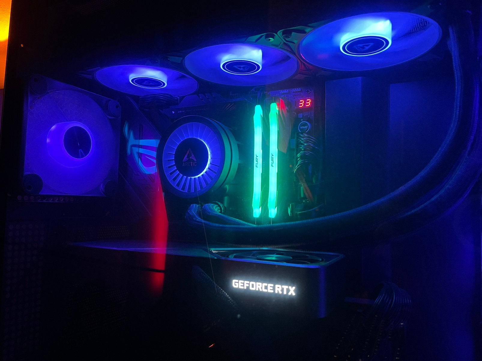 ALS NIEUW! PC/RTX 3080 Ti/i7-14700K/32 GB DDR5/7 TB, 32 GB, Ophalen of Verzenden, Zo goed als nieuw, Gaming