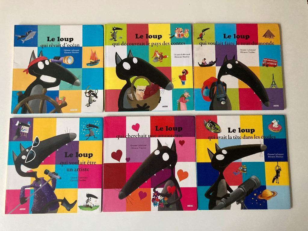 Livre "mes p'tits albums" Le Loup - 6 titres au choix, Enlèvement, Utilisé, Garçon ou Fille