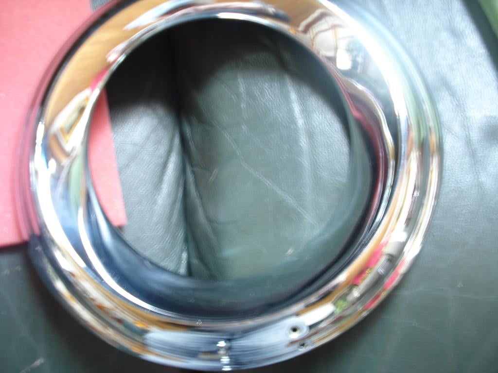 2  nieuwe  chromé  koplampringen vr MERCEDES  300 - Adenaur?, Ophalen of Verzenden, Nieuw, Mercedes-Benz