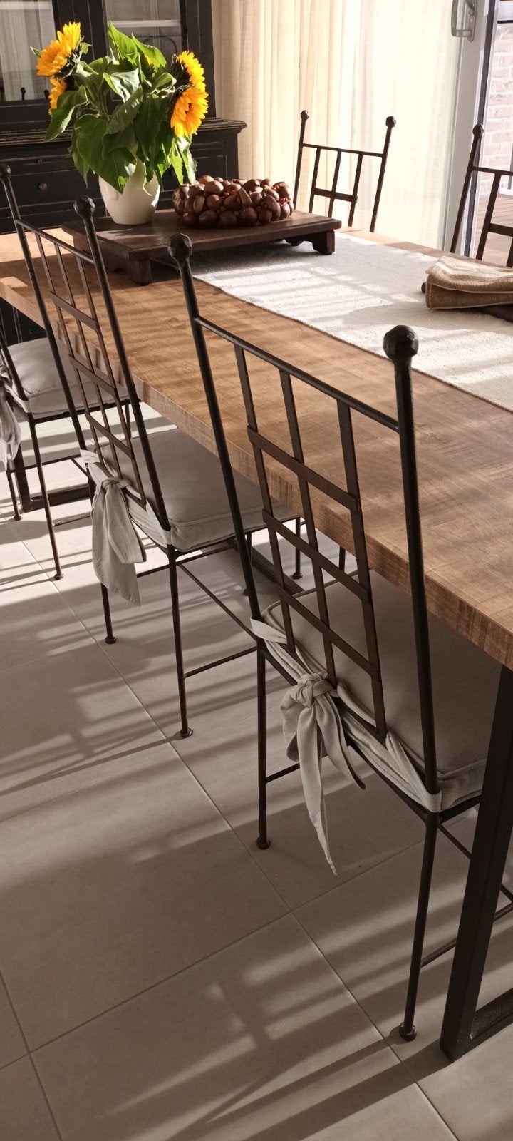 tafel en 6 stoelen, Enlèvement, Comme neuf