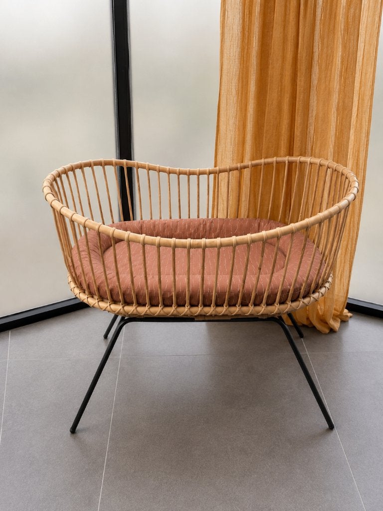 Rotan Wieg -- Baby Bed Emma - Giga Meubel, Ophalen, Zo goed als nieuw, Wieg