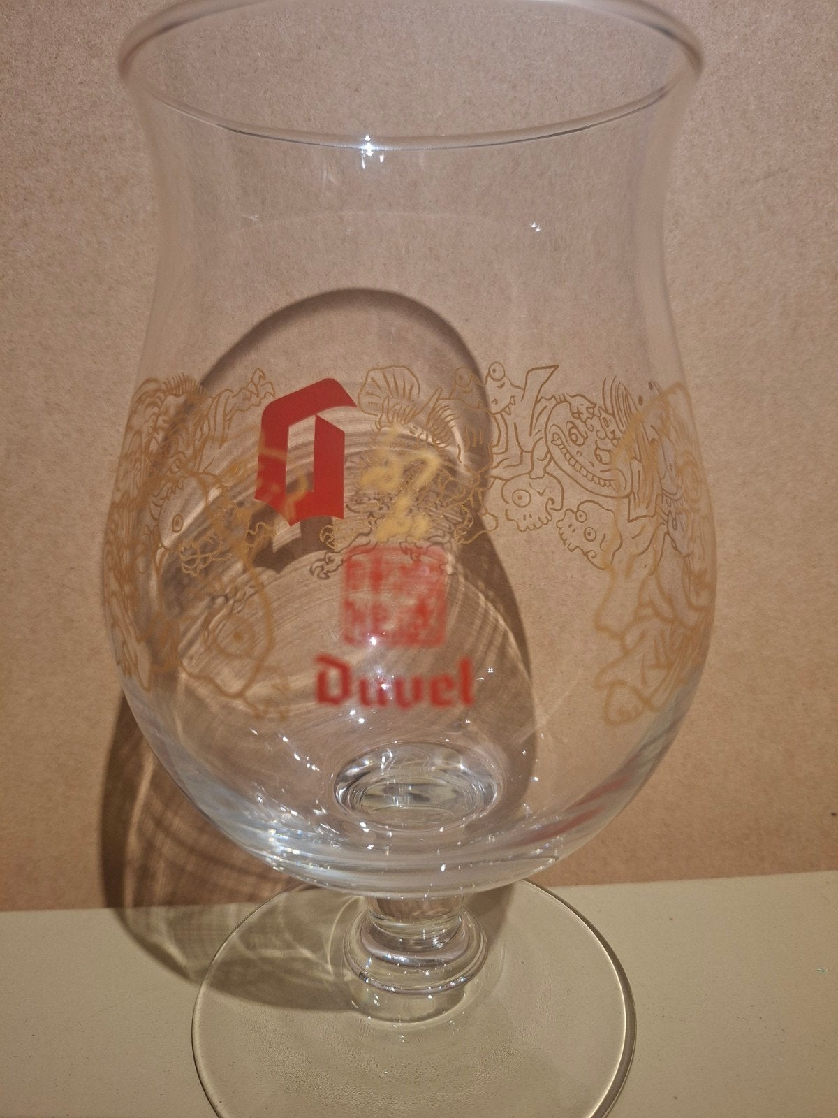 Japans Duvel glas Iwase, Ophalen of Verzenden, Duvel