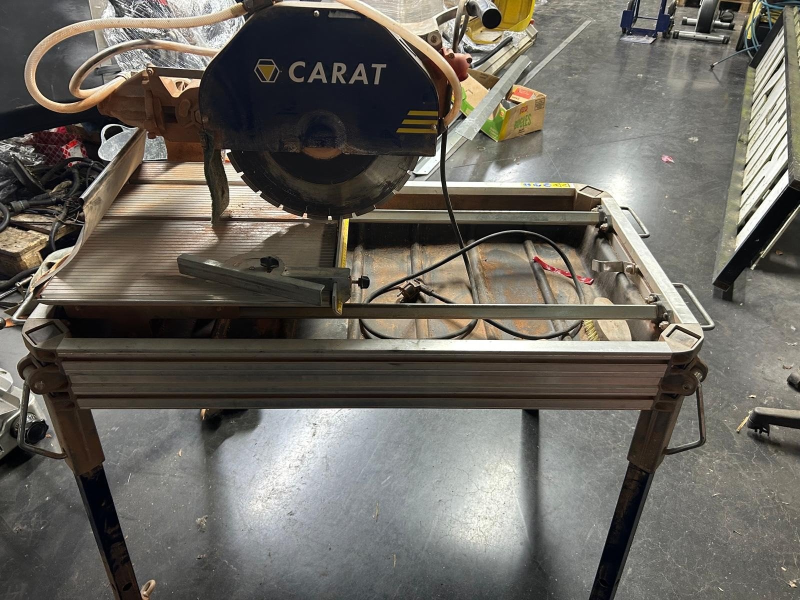 Professionele tegelzaag Carat T-3510, Ophalen, Gebruikt, Wandtegels