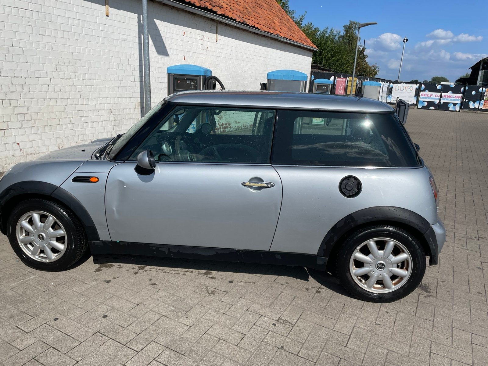 Mini one 2003, Autos, Argent ou Gris, Achat, Boîte manuelle, Noir
