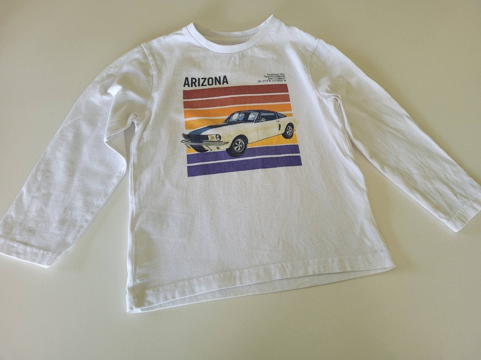 Witte longsleeve Arizona Maat: 110 Merk: Mayoral, Kinderen en Baby's, Kinderkleding | Maat 110, Ophalen