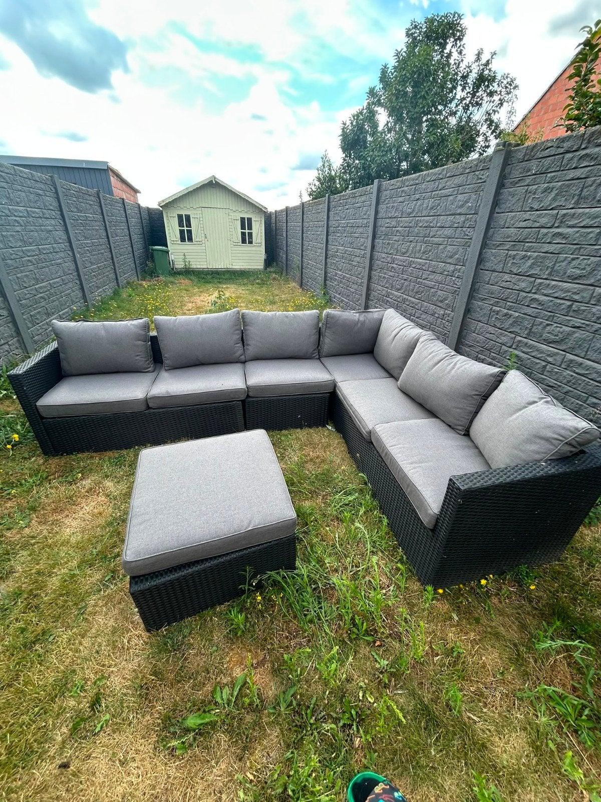 Loungeset Vinci 6 personen, Ophalen, Gebruikt, 6 zitplaatsen, Loungeset
