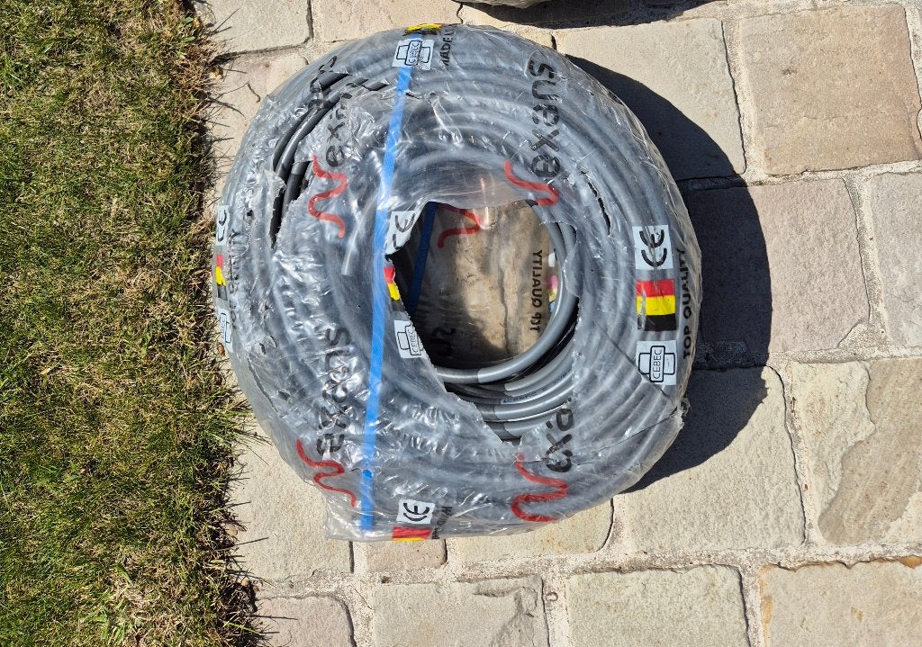 NIEUW kabel 4x 1,5  100m, Ophalen, Nieuw