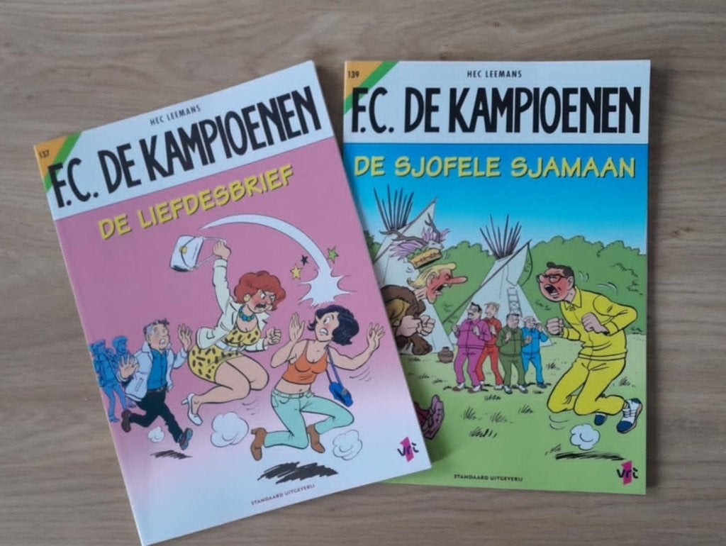 Strips FC De Kampioenen, Boeken, Stripverhalen, Meerdere stripboeken, Verzenden, Nieuw, Hec Leemans (FC De Kampioenen)