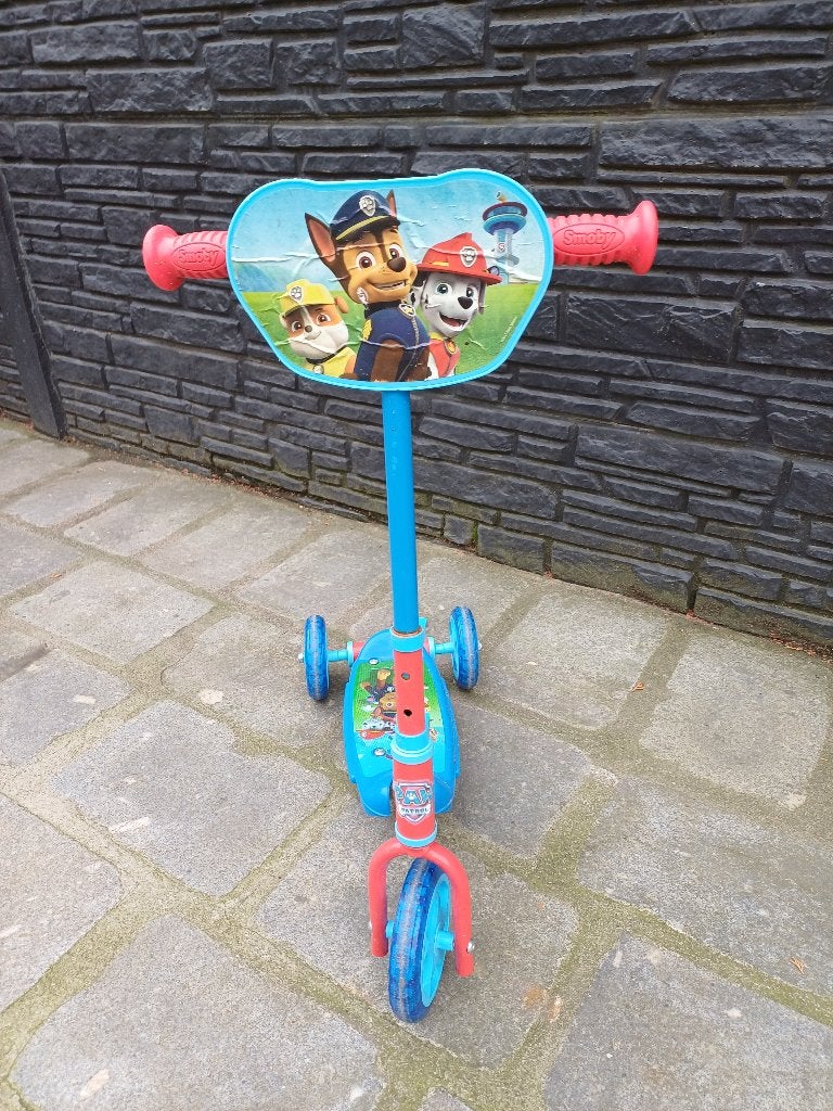 steps paw patrol, Fietsen en Brommers, Ophalen, Gebruikt, Gewone step