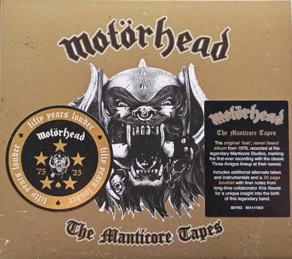 MOTÖRHEAD - The Manticore tapes (CD), Enlèvement ou Envoi, Comme neuf, Album