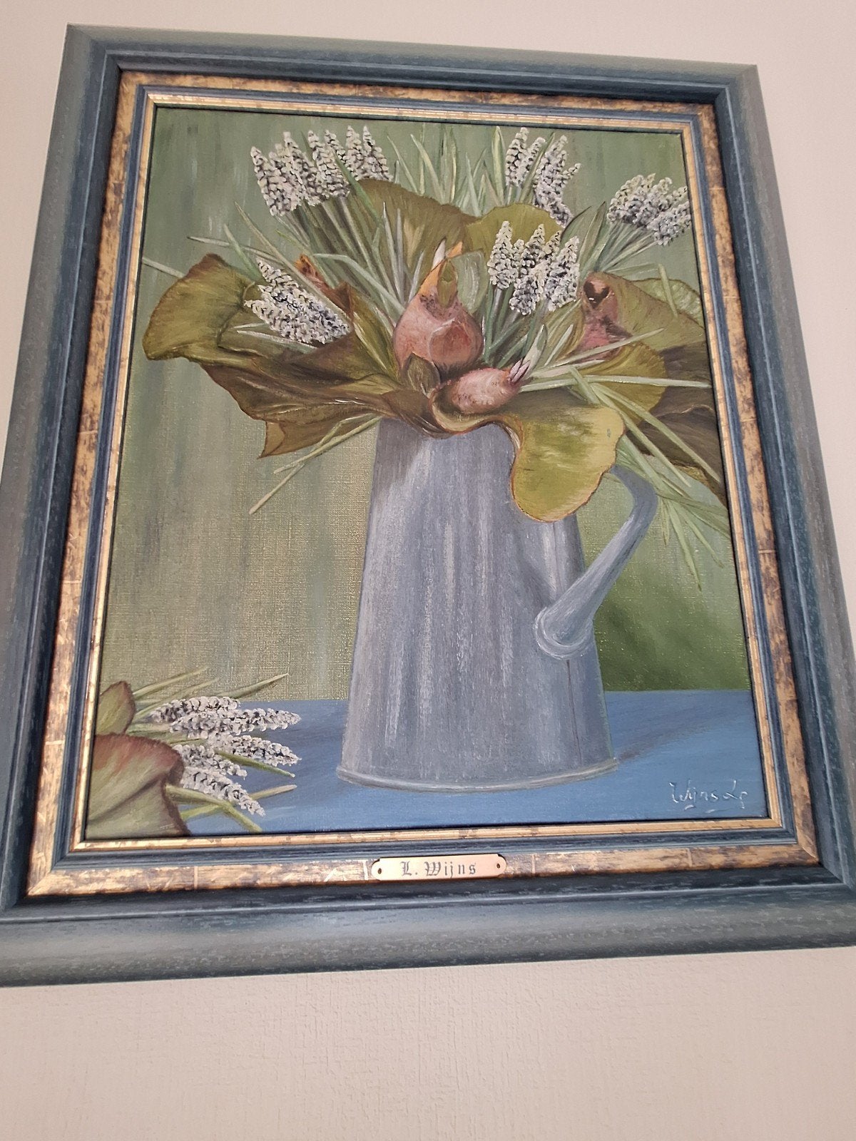 Peinture de Linda Wijns, Enlèvement