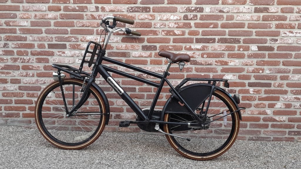 Herenfiets, Fietsen en Brommers, Terugtraprem, Gebruikt, Versnellingen, Minder dan 49 cm