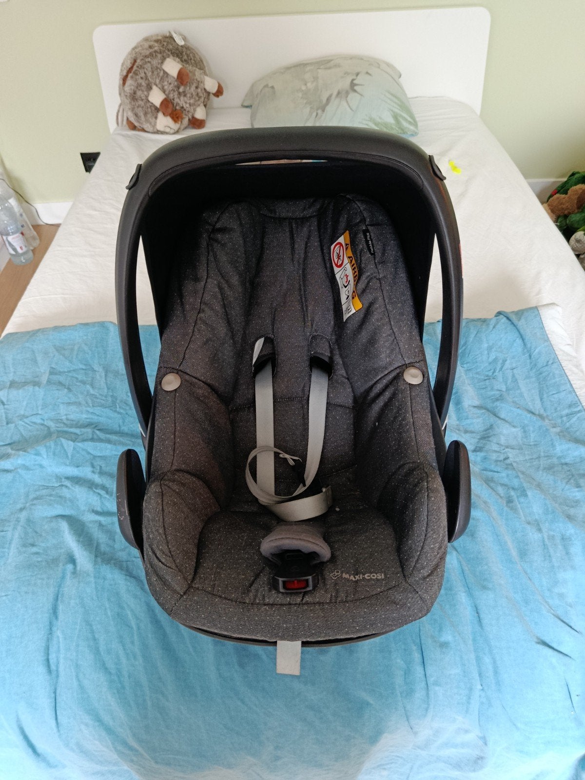 maxi cosy Pebble Plus, Ophalen, Autogordel of Isofix, Gebruikt, Zijbescherming