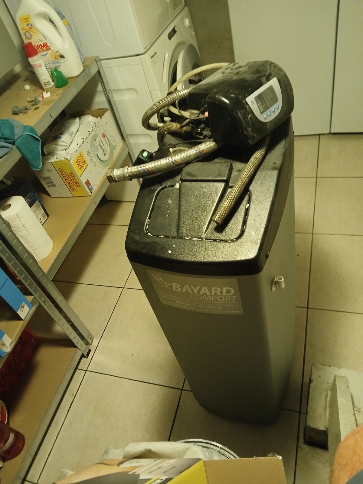 waterverzachter bayard, Ophalen, Gebruikt, Waterontharder met zout