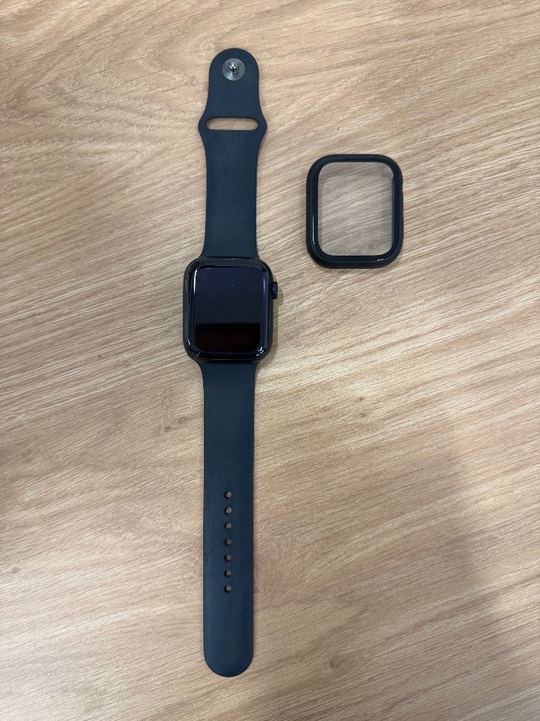 Apple Watch Series 7 – 45mm Midnight, Zwart, Apple Watch, IOS, Conditie
