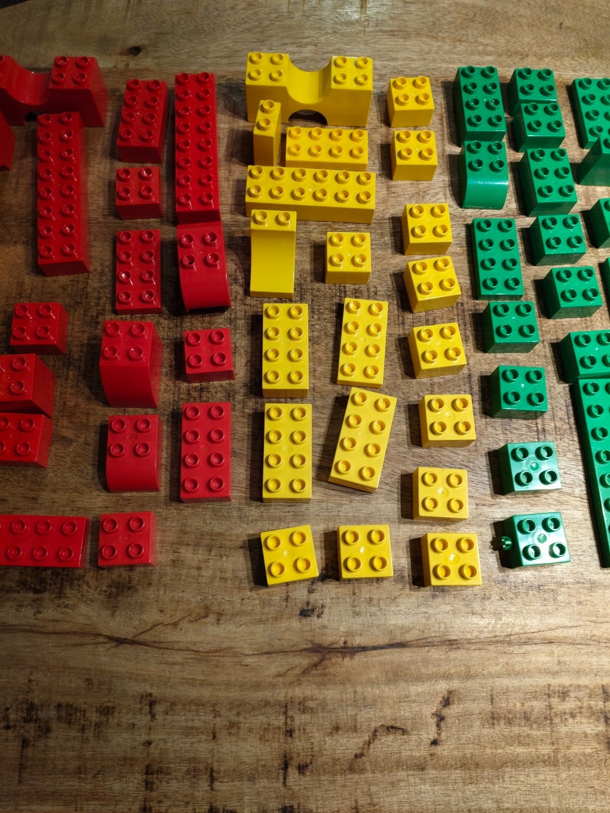 80 lego duplo blokken basiskleuren, Kinderen en Baby's, Ophalen of Verzenden, Zo goed als nieuw, Losse stenen, Duplo