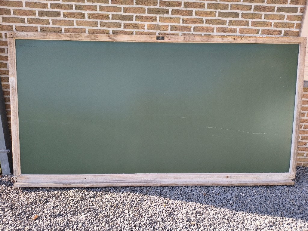 Mooi groot krijtbord 260cm x 135cm *Zéér goede staat*, Ophalen, Zo goed als nieuw, Krijtbord