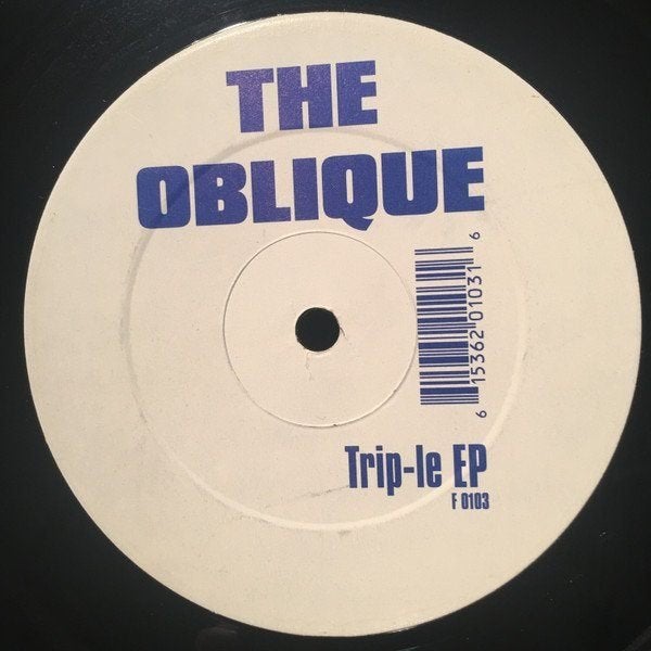 The Oblique - Trip-le EP, Trance, Ophalen of Verzenden, Zo goed als nieuw, EP