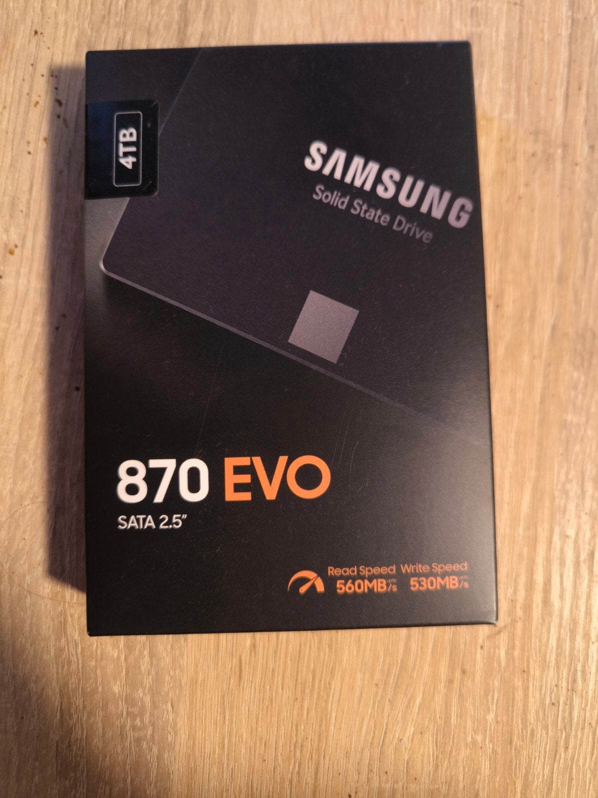 Samsung SSD 870 EVO SATA 2.5 4TB, Computers en Software, Harde schijven, Nieuw, SSD, SATA, Ophalen