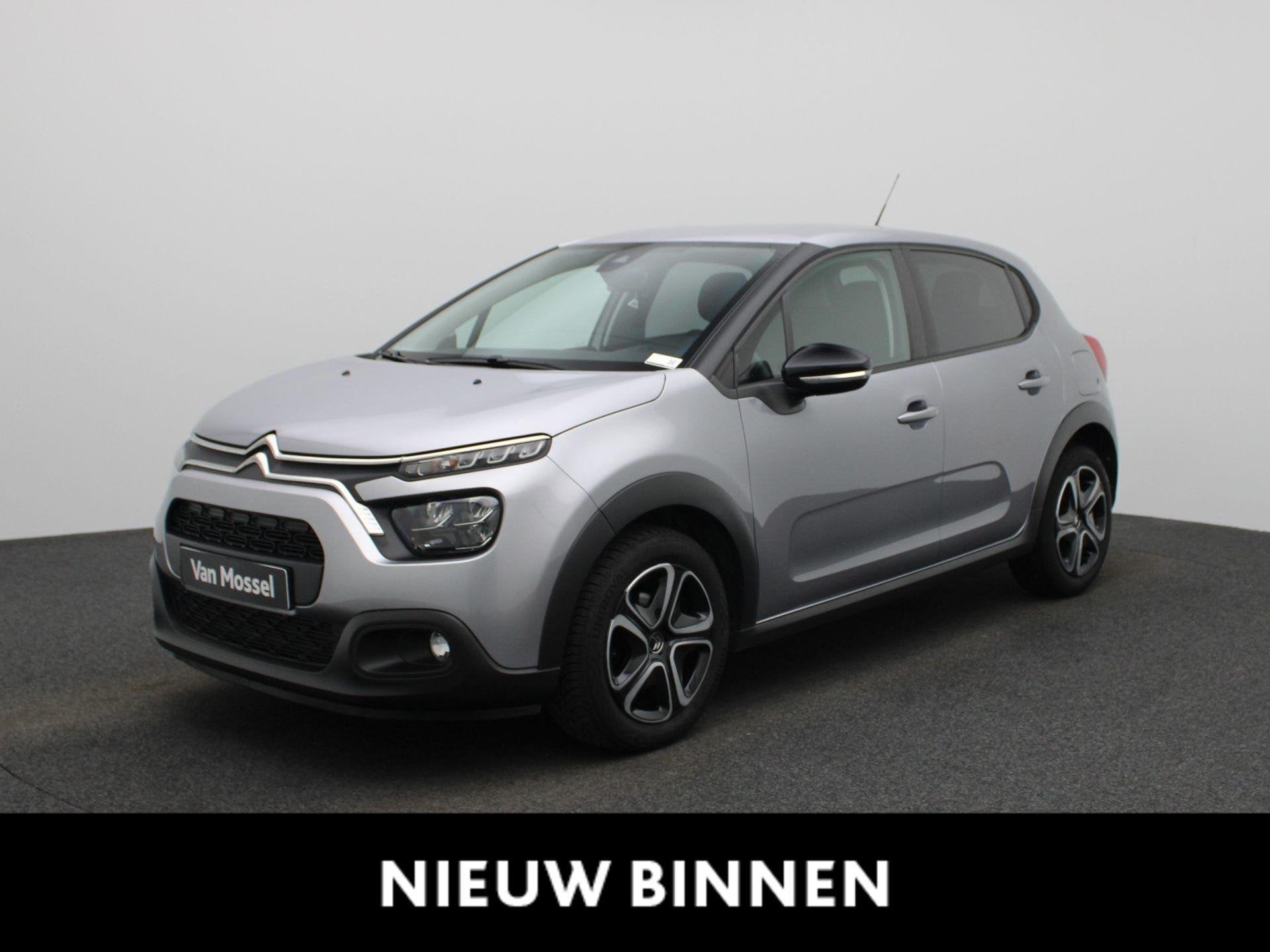 Citroën C3 1.2 PureTech Navi | Carplay | PDC A, Autos, Argent ou Gris, 96 g/km, Entreprise, Boîte manuelle